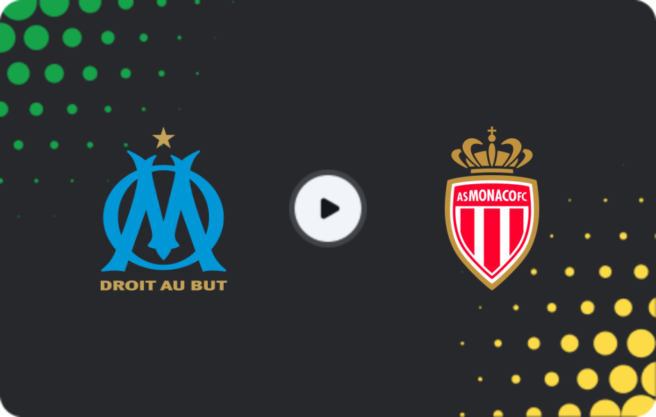 Where to watch Marseille — Monaco, Ligue 1, 14.12.2025