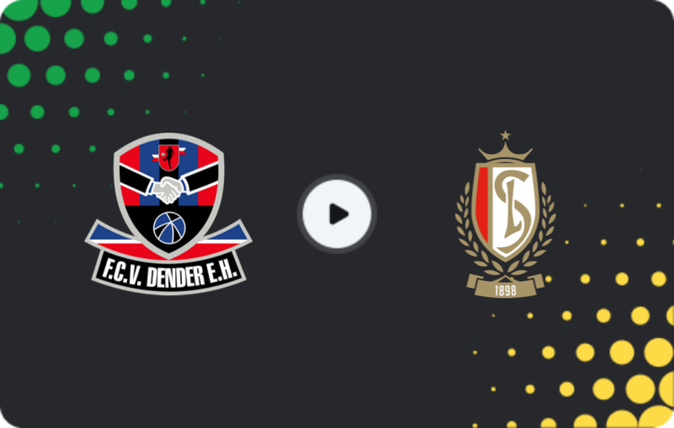 Where to watch Dender — Standard Liege, Jupiler Pro League, 20.12.2025