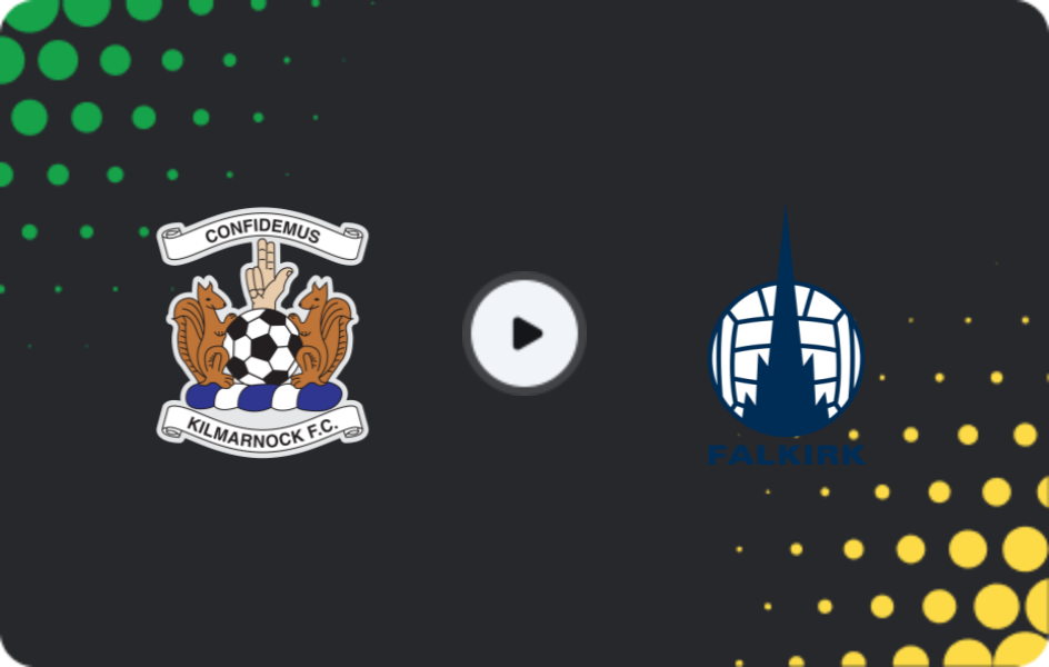 Where to watch Kilmarnock — Falkirk, Premiership, 20.12.2025