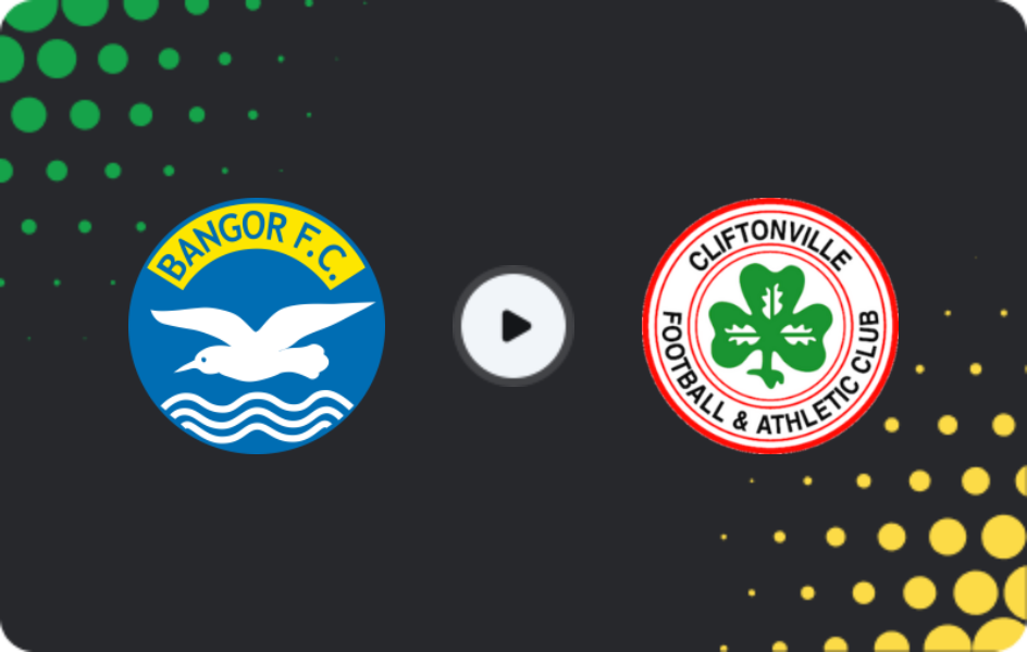 Where to watch Bangor — Cliftonville FC, Premiership, 20.12.2025