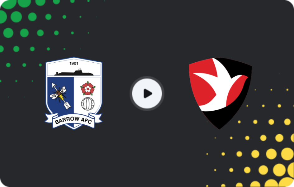 Where to watch Barrow — Cheltenham, League Two, 19.12.2025