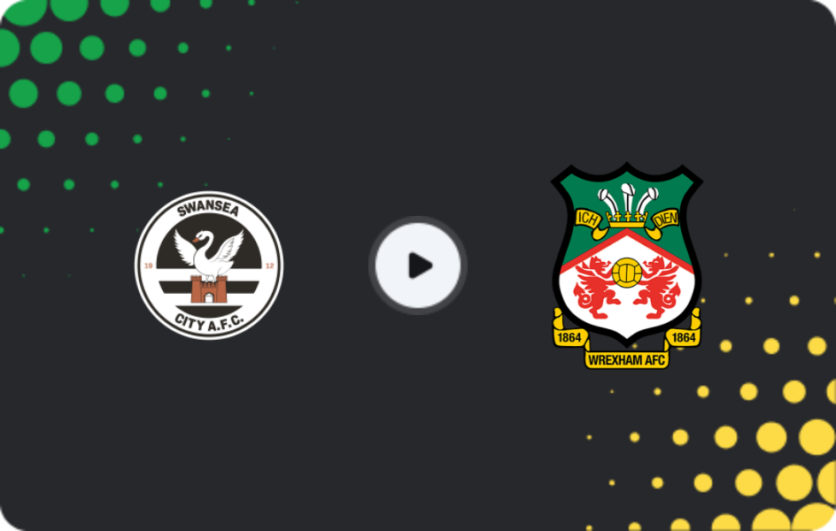 Where to watch Swansea — Wrexham, Championship, 19.12.2025