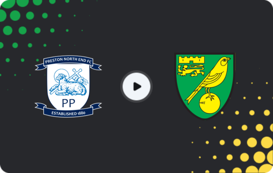 Where to watch Preston — Norwich, Championship, 20.12.2025