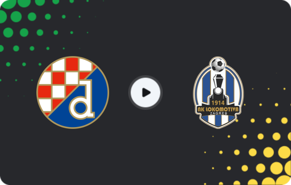 Where to watch Dinamo Zagreb — Lokomotiva Zagreb, HNL, 20.12.2025