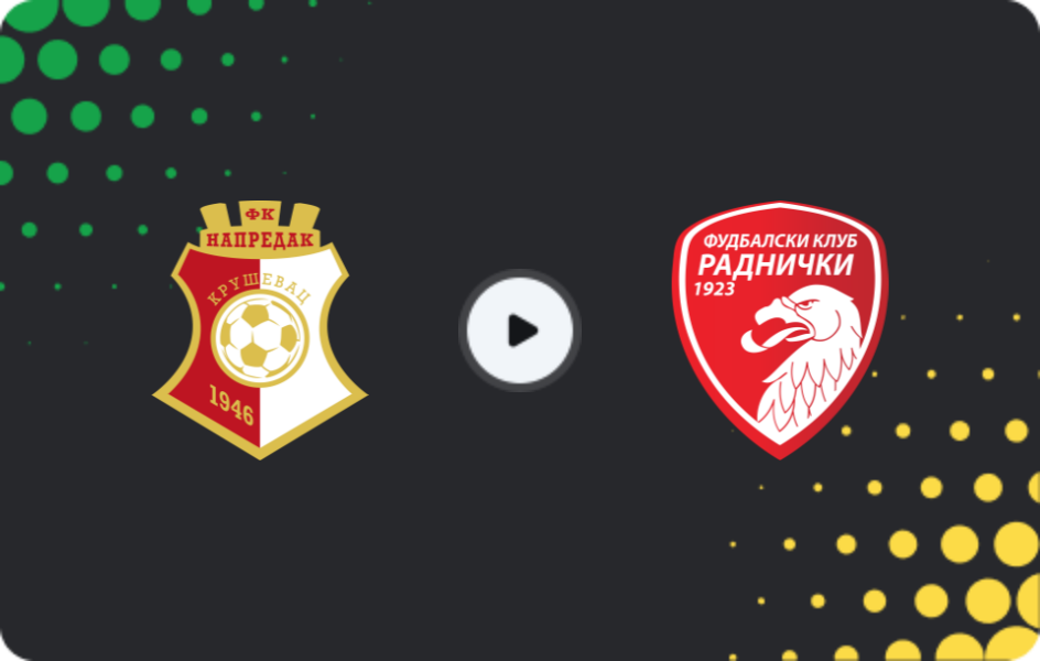 Where to watch Napredak — Radnicki 1923, Super Liga, 20.12.2025