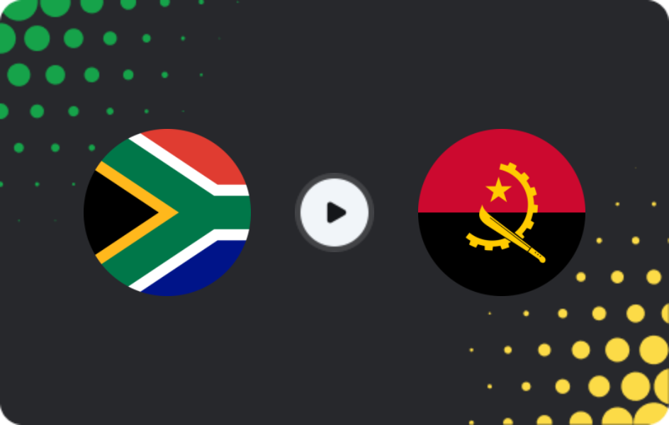 Where to watch South Africa — Angola, Africa Cup of Nations, 22.12.2025