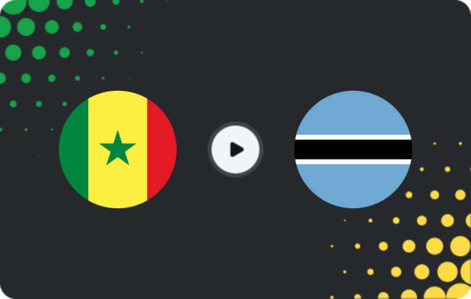 Where to watch Senegal — Botswana, Africa Cup of Nations, 23.12.2025