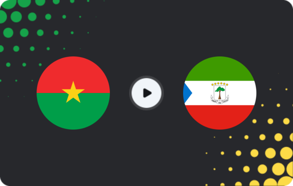 Where to watch Burkina Faso — Equatorial Guinea, Africa Cup of Nations, 24.12.2025
