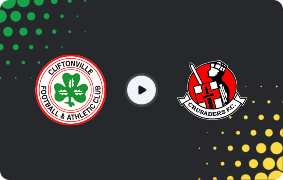Where to watch Cliftonville FC — Crusaders FC, Premiership, 26.12.2025