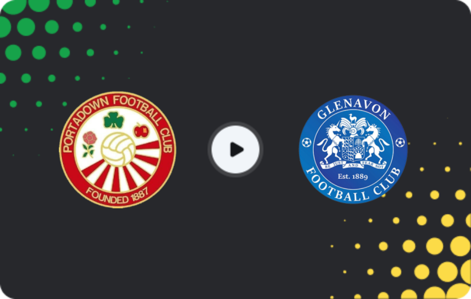 Where to watch Portadown — Glenavon FC, Premiership, 26.12.2025
