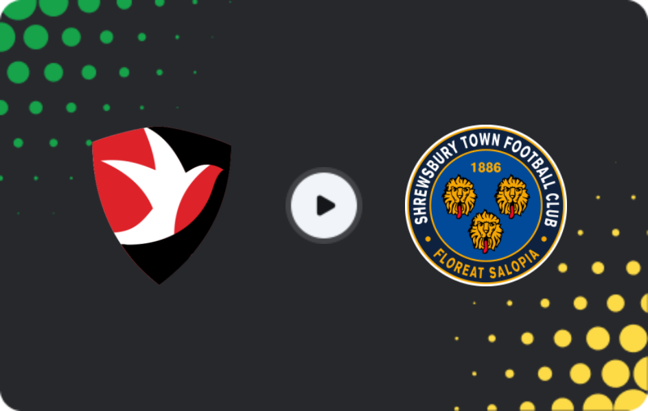 Where to watch Cheltenham — Shrewsbury Town, League Two, 26.12.2025