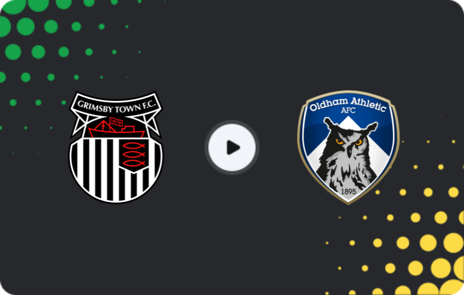 Where to watch Grimsby Town — Oldham, League Two, 26.12.2025