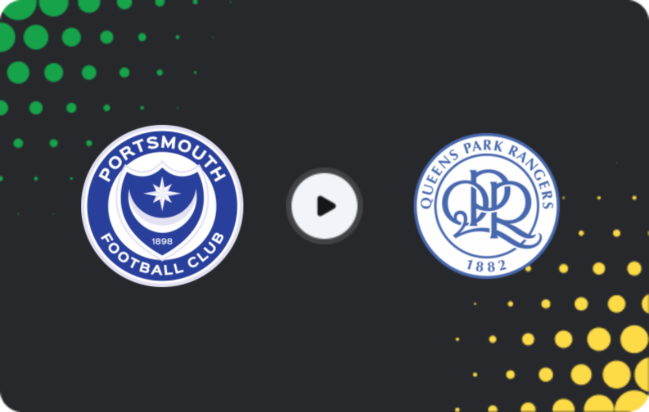 Where to watch Portsmouth — QPR, Championship, 26.12.2025