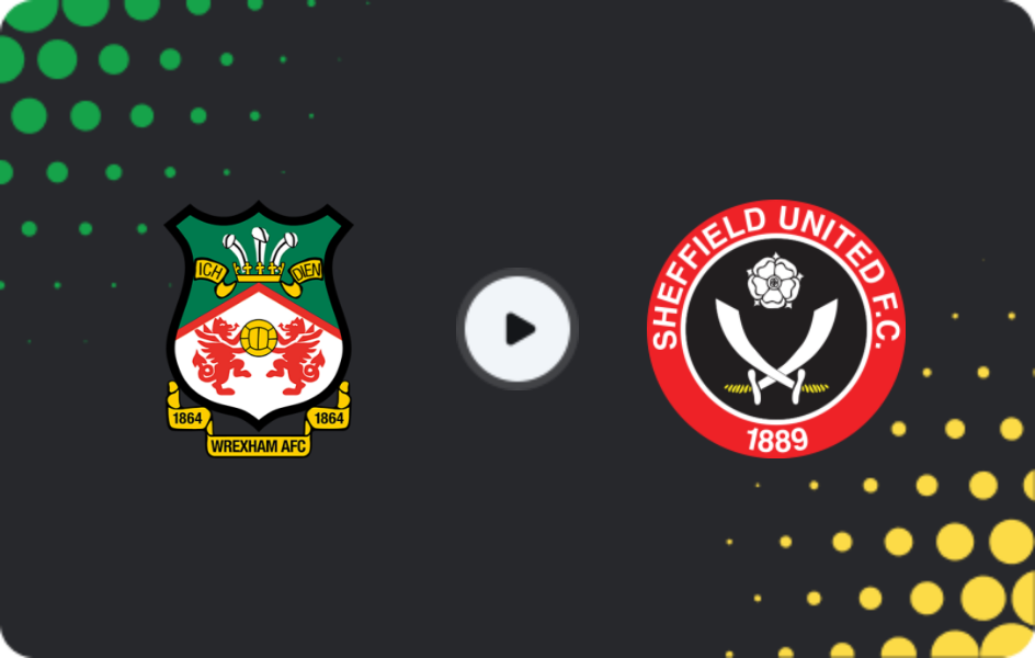 Where to watch Wrexham — Sheffield United, Championship, 26.12.2025