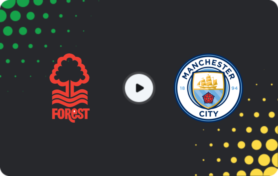 Where to watch Nottingham Forest — Manchester City, Premier League, 27.12.2025