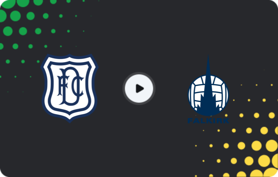 Where to watch Dundee FC — Falkirk, Premiership, 27.12.2025
