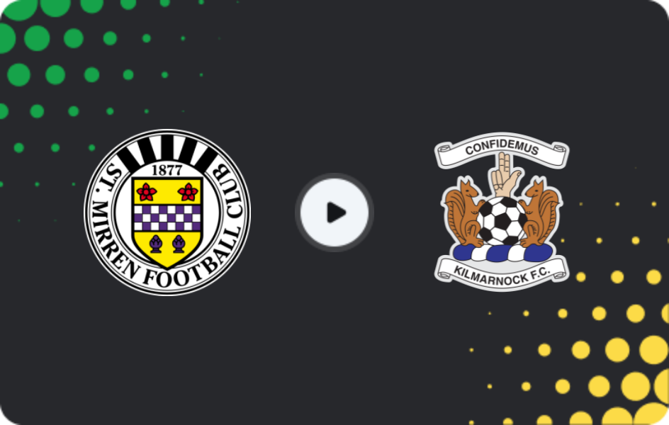 Where to watch St. Mirren — Kilmarnock, Premiership, 27.12.2025