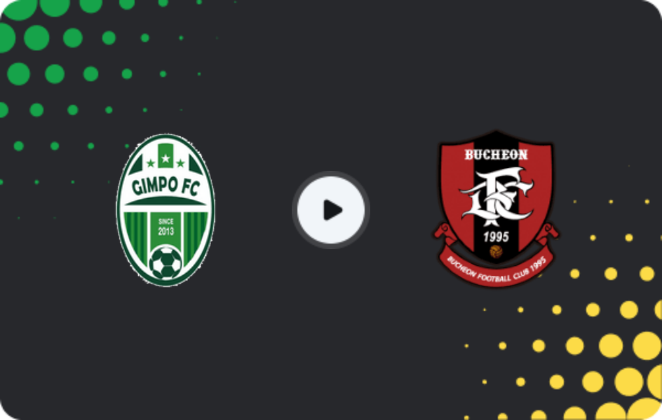 Where to watch Gimpo Citizen — Bucheon FC 1995, FA Cup, 02.07.2025