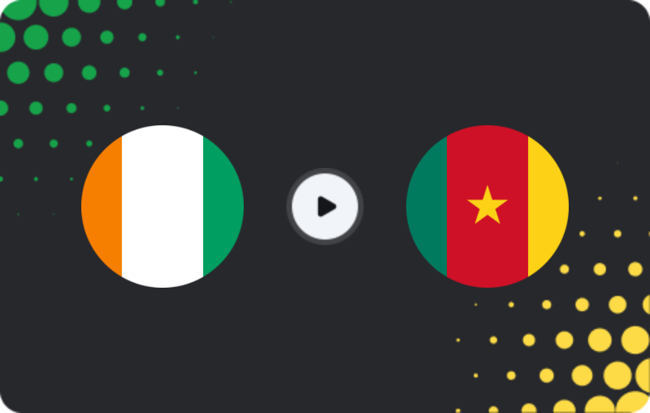 Where to watch Ivory Coast — Cameroon, Africa Cup of Nations, 28.12.2025