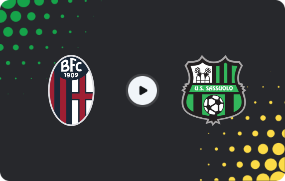 Where to watch Bologna — Sassuolo, Serie A, 28.12.2025
