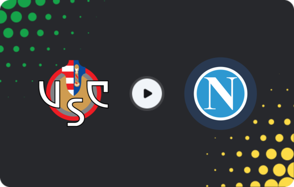 Where to watch Cremonese — Napoli, Serie A, 28.12.2025