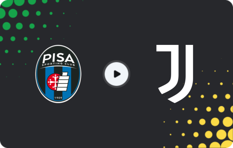 Where to watch Pisa — Juventus, Serie A, 27.12.2025