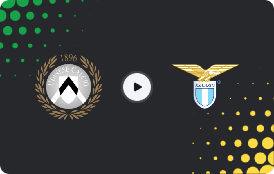 Where to watch Udinese — Lazio, Serie A, 27.12.2025