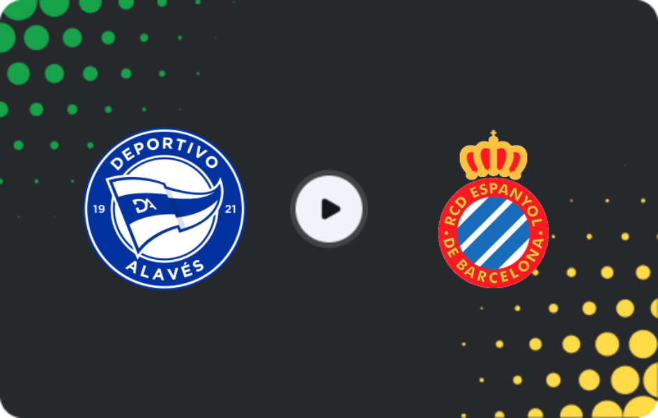 Where to watch Alaves — Espanyol, La Liga, 02.11.2025