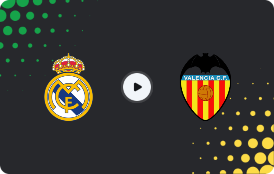 Where to watch Real Madrid — Valencia, La Liga, 01.11.2025