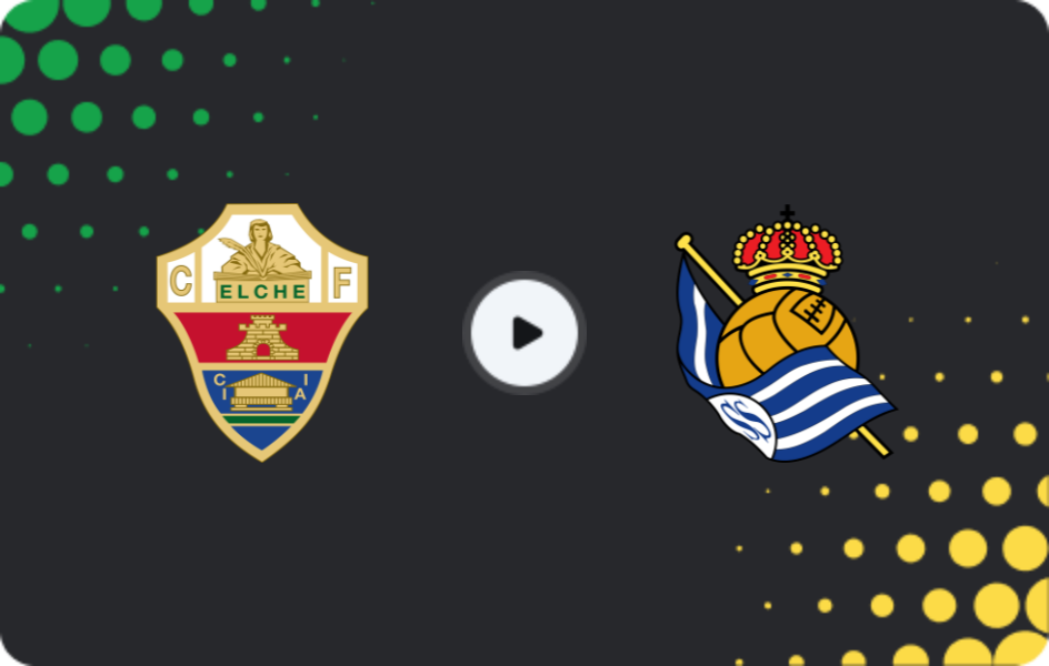 Where to watch Elche — Real Sociedad, La Liga, 07.11.2025