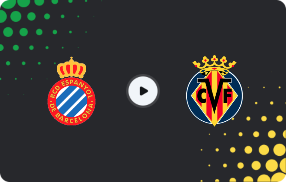 Where to watch Espanyol — Villarreal, La Liga, 08.11.2025
