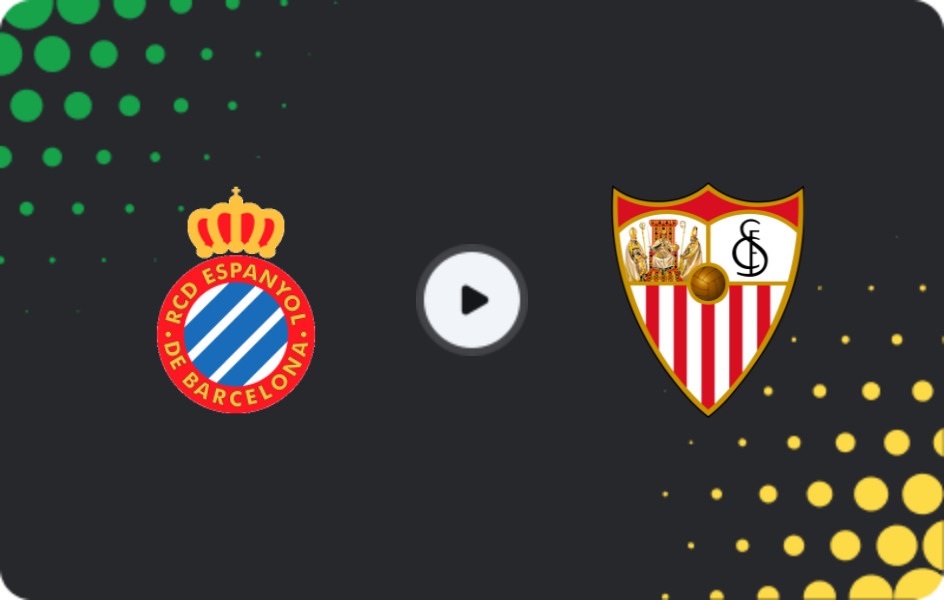 Where to watch Espanyol — Sevilla, La Liga, 24.11.2025