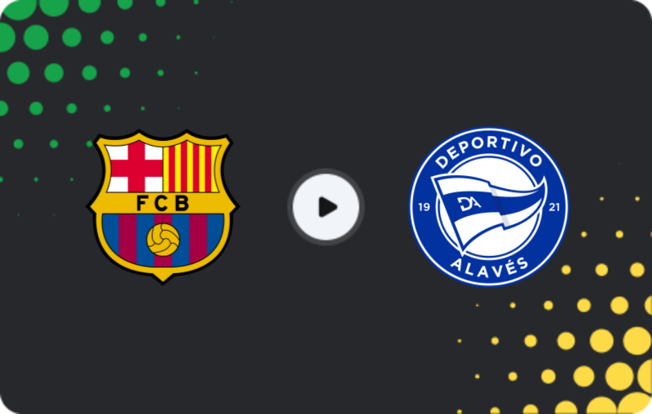 Where to watch Barcelona — Alaves, La Liga, 29.11.2025