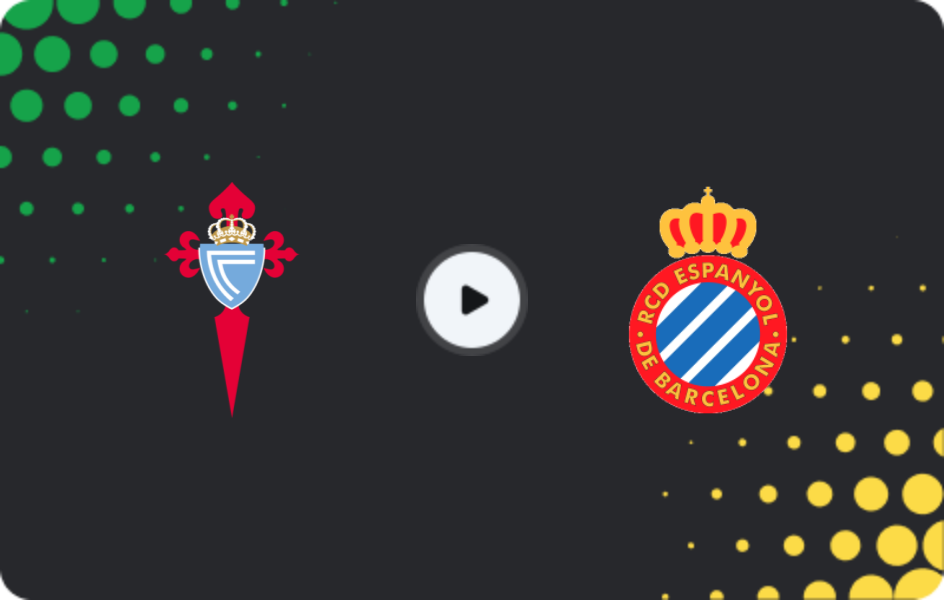 Where to watch Celta — Espanyol, La Liga, 30.11.2025