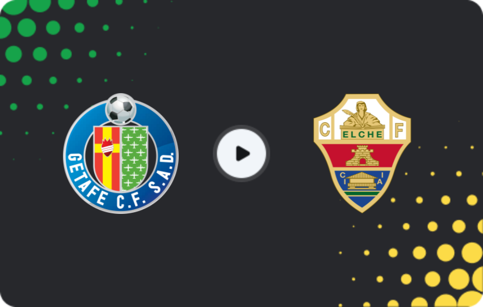 Where to watch Getafe — Elche, La Liga, 28.11.2025