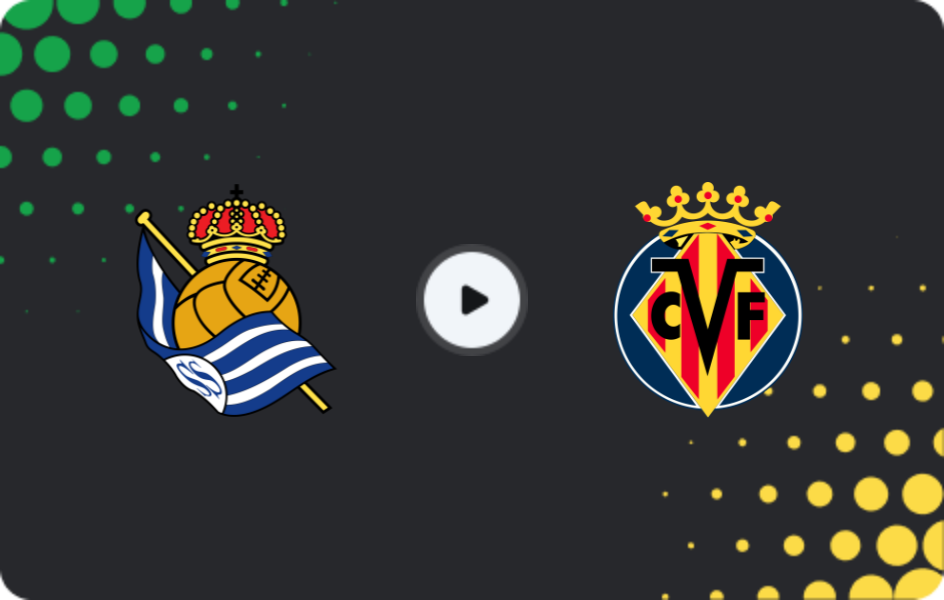 Where to watch Real Sociedad — Villarreal, La Liga, 30.11.2025