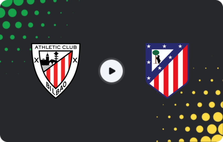 Where to watch Athletic Club — Atletico Madrid, La Liga, 06.12.2025