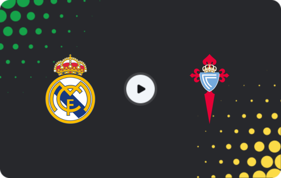 Where to watch Real Madrid — Celta, La Liga, 07.12.2025