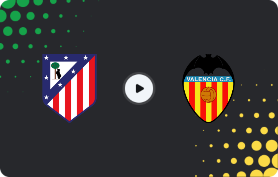 Where to watch Atletico Madrid — Valencia, La Liga, 14.12.2025