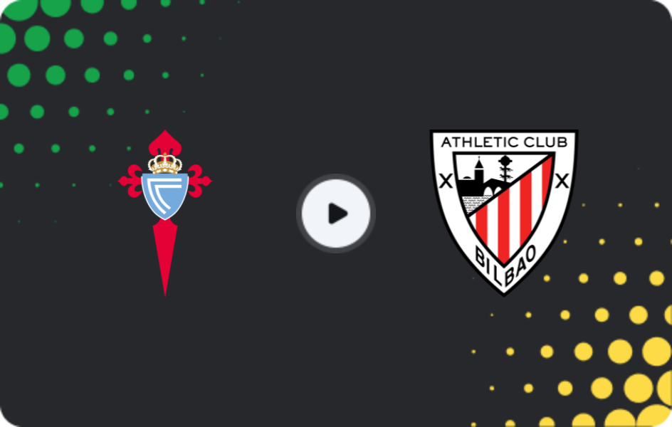 Where to watch Celta — Athletic Club, La Liga, 14.12.2025