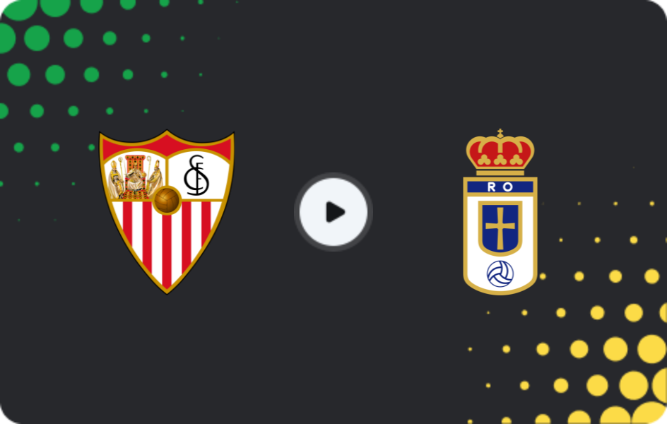 Where to watch Sevilla — Real Oviedo, La Liga, 14.12.2025