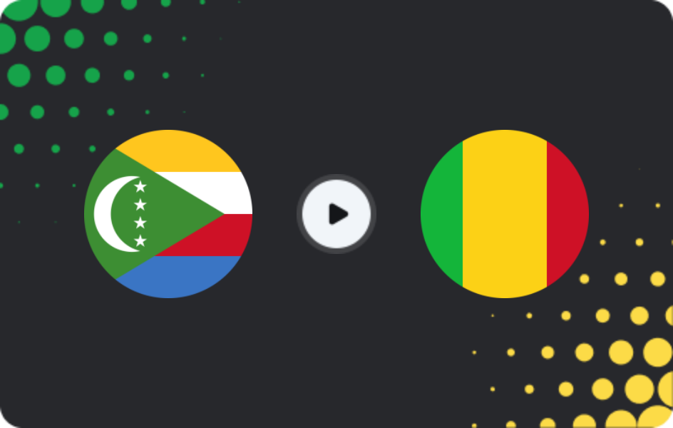Where to watch Comoros — Mali, Africa Cup of Nations, 29.12.2025