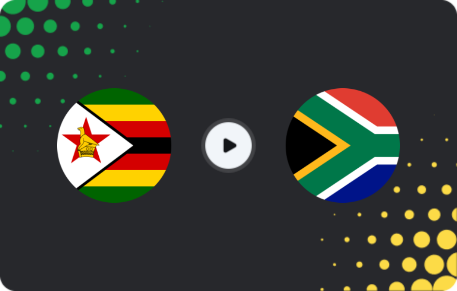Where to watch Zimbabwe — South Africa, Africa Cup of Nations, 29.12.2025