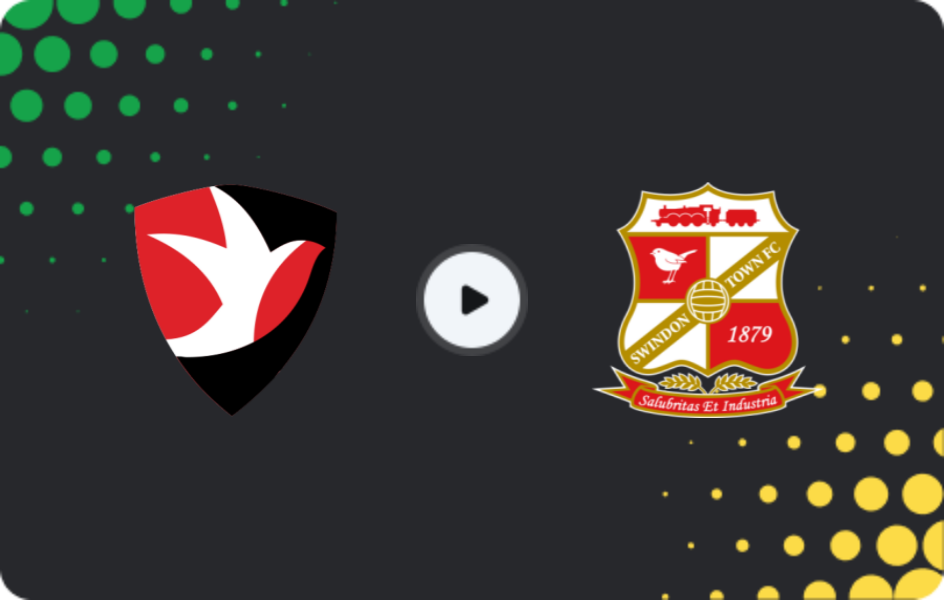 Where to watch Cheltenham — Swindon Town, League Two, 29.12.2025