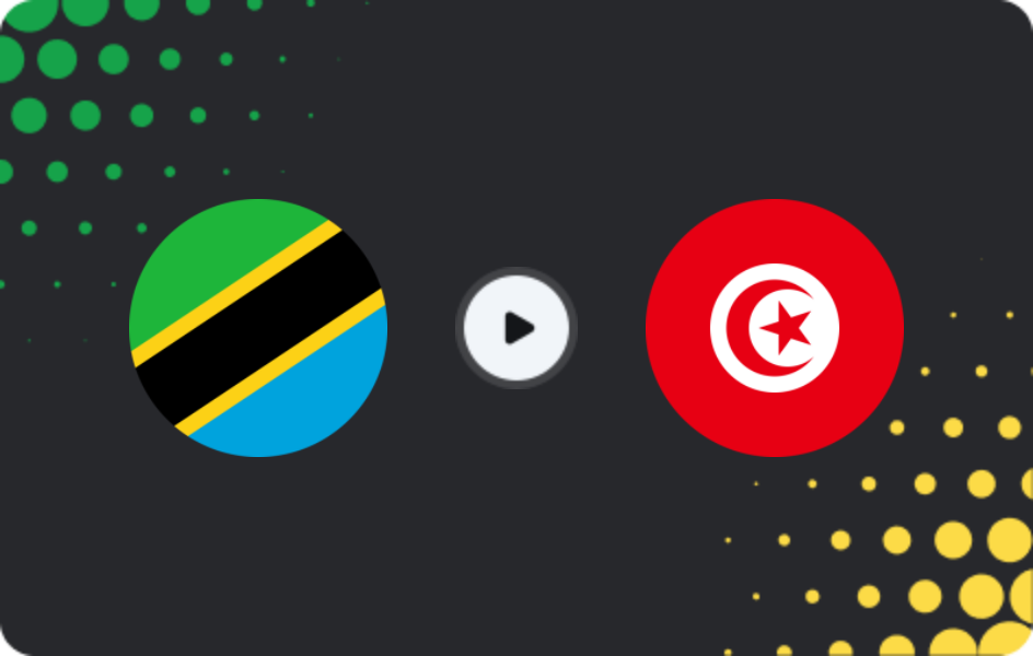 Where to watch Tanzania — Tunisia, Africa Cup of Nations, 30.12.2025