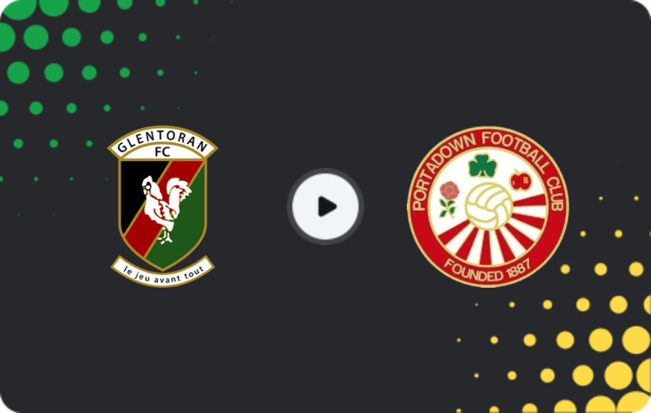 Where to watch Glentoran — Portadown, Premiership, 30.12.2025