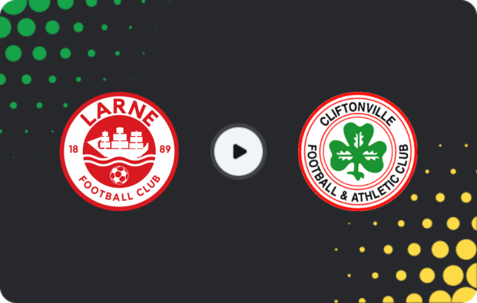 Where to watch Larne — Cliftonville FC, Premiership, 30.12.2025