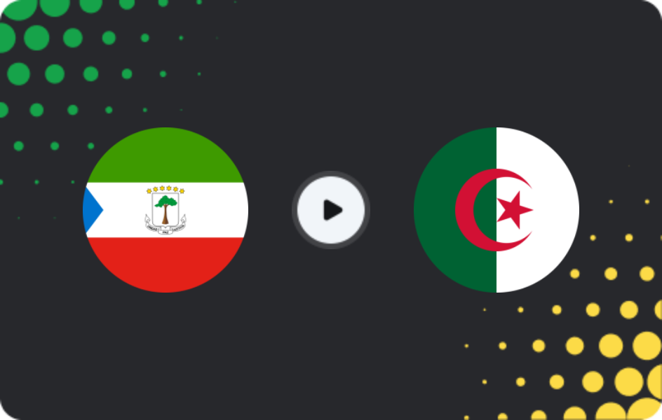 Where to watch Equatorial Guinea — Algeria, Africa Cup of Nations, 31.12.2025