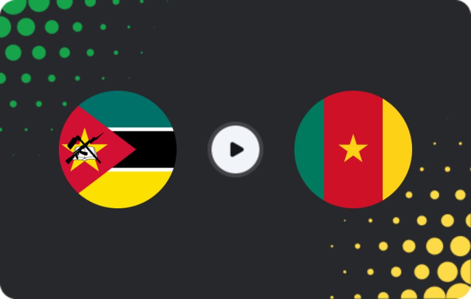 Where to watch Mozambique — Cameroon, Africa Cup of Nations, 31.12.2025