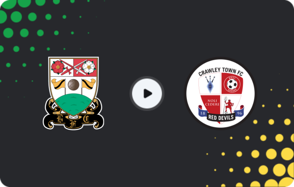 Where to watch Barnet — Crawley Town, League Two, 01.01.2026